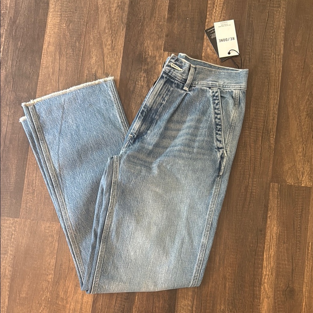 Re/Done Straight Leg Jeans NWT